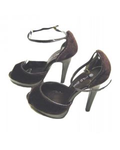 Peep Toe Ankle Strap SHOE